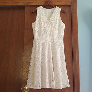 Lace Fit & Flare Dress by Charter Club